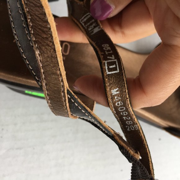 Munro american metallic‎ bronze Sandals Low Heel - Picture 5 of 6